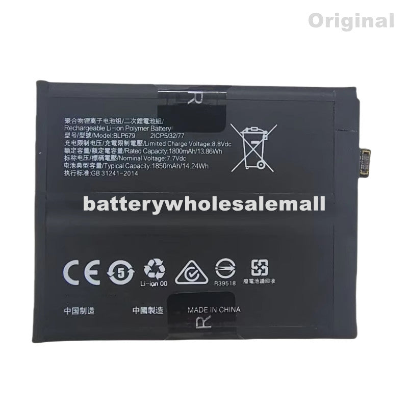 New Original 1800mAh 7.7V Battery BLP679 For OPPO R17 Pro CPH1877 1877