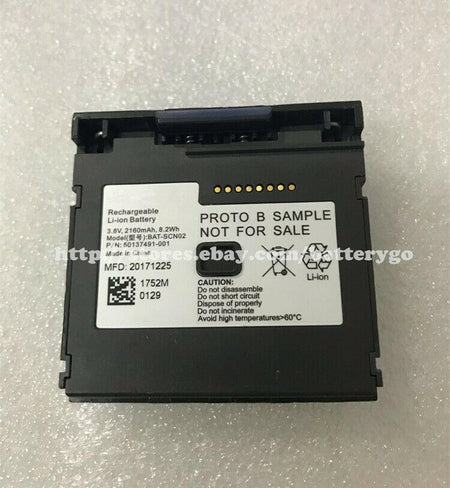 New 2160mAh Battery BAT-SCN02 For Honeywell Scanner 8680i 50137491-001