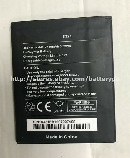 New 2350mAh 8.93Wh 3.8V Rechargeable Battery For Wiko 8321 Smartphone