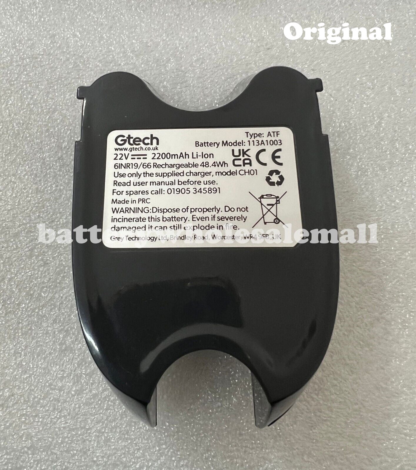 New 2200mAh Battery 113A1003 For Gtech Multi Handheld MK1 / MK2 ATF