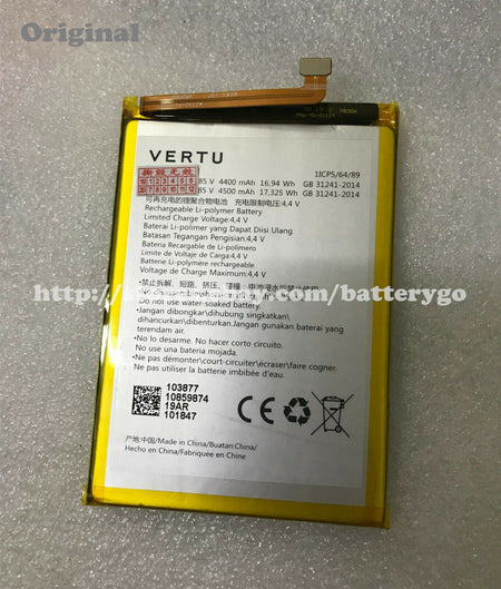 New 4500mAh 3.85V LPN385440B Battery For VERTU Vision Life VTL-1905