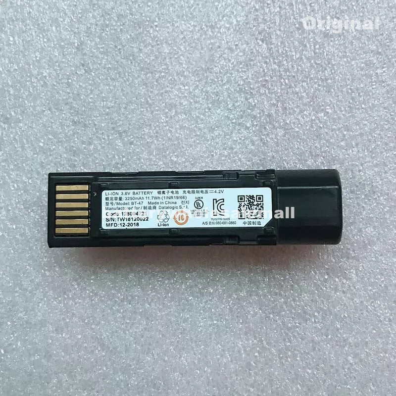New 3250mAh 11.7Wh 3.6V Battery BT-47 For Datalogic 128004721