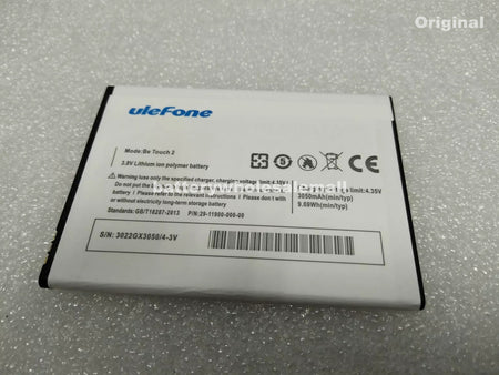 New 3050mAh Replacement Battery For Ulefone Be Touch 2 & 3