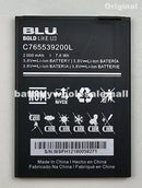 New 2000mAh 7.6Wh 3.8V Battery C765539200L For BLU Smartphone