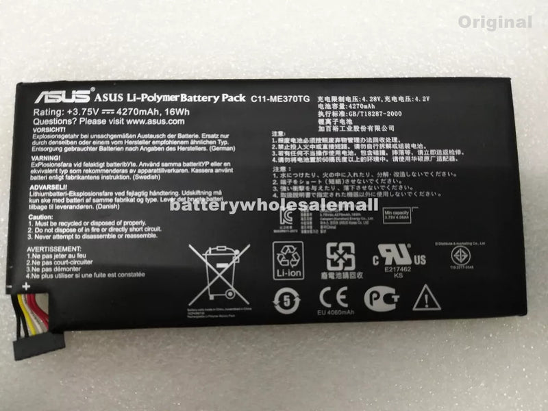 New 4270mAh Battery C11-ME370TG For Asus Tab google Nexus7 2012 3G