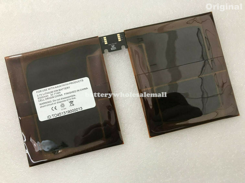 New 8300mAh 30.71Wh 3.7V Battery TO451319000013 For AAVA FATIH Products