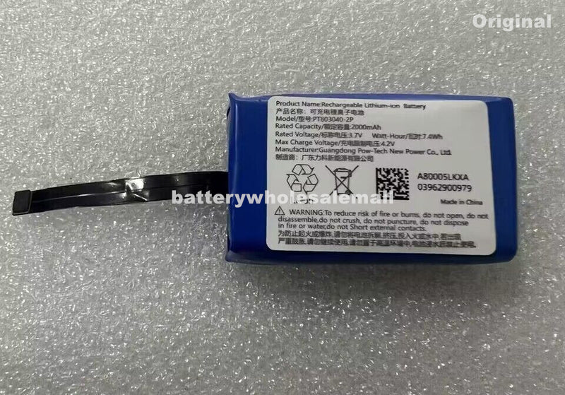 New Original 2000mAh 7.4Wh 3.7V Rechargeable Battery PT803040-2P