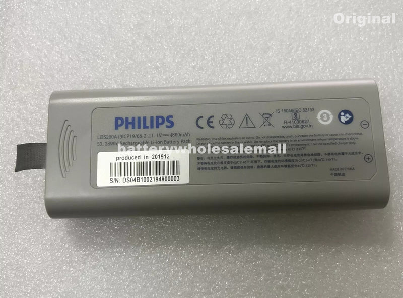 New Original 4800mAh 11.1V Battery Li3S200A For Philips G40 GS10 GS20 G40E