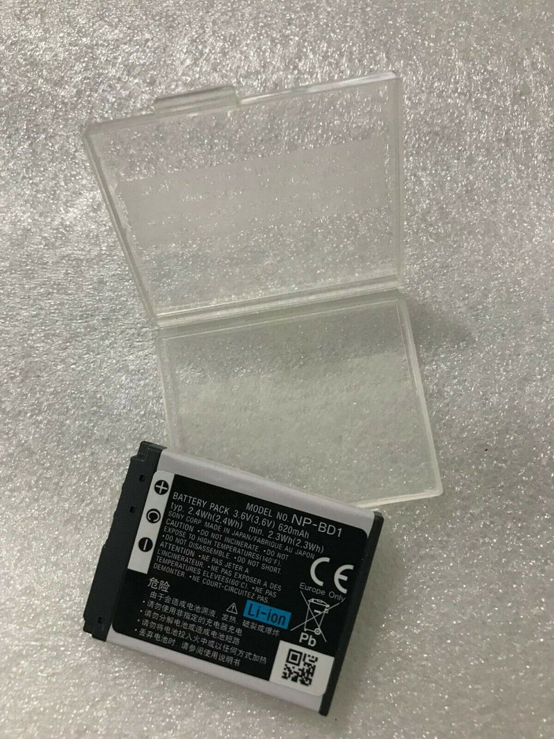New 620mAh Battery NP-BD1 For Sony Cybershot NP BD1 FD1 T Series D type