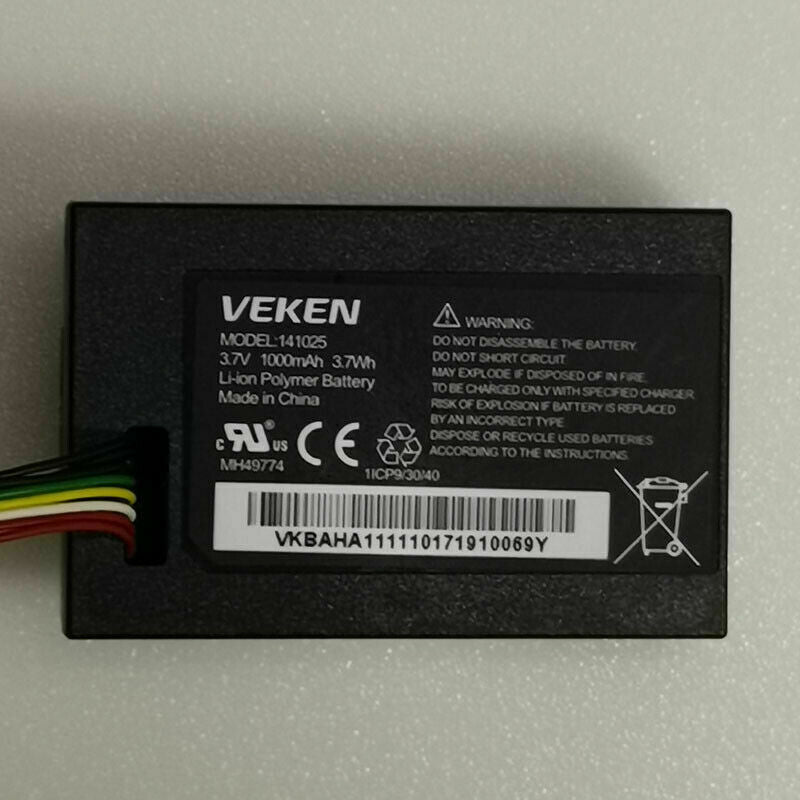 New 1000mAh 3.7Wh 3.7V Rechargeable Battery For VEKEN 141025
