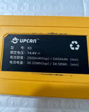 New 2500mAh 36.00Wh 14.4V Battery LI-025144-BYD For UPCAN X3